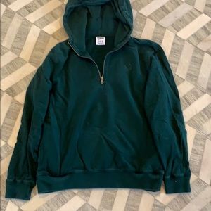 Billionaire boys clubs green quarter zip